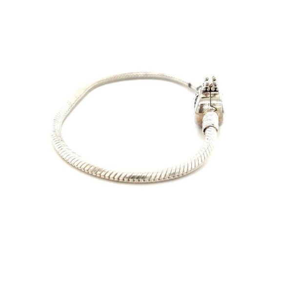Pandora Pave Cz Crown Clasp Bracelet - Picture 4 of 8